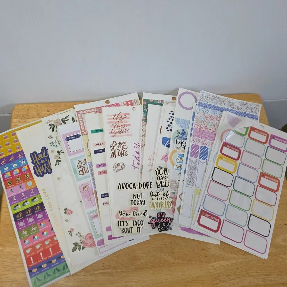 EUC The Happy Planner Assorted Planner Stickers